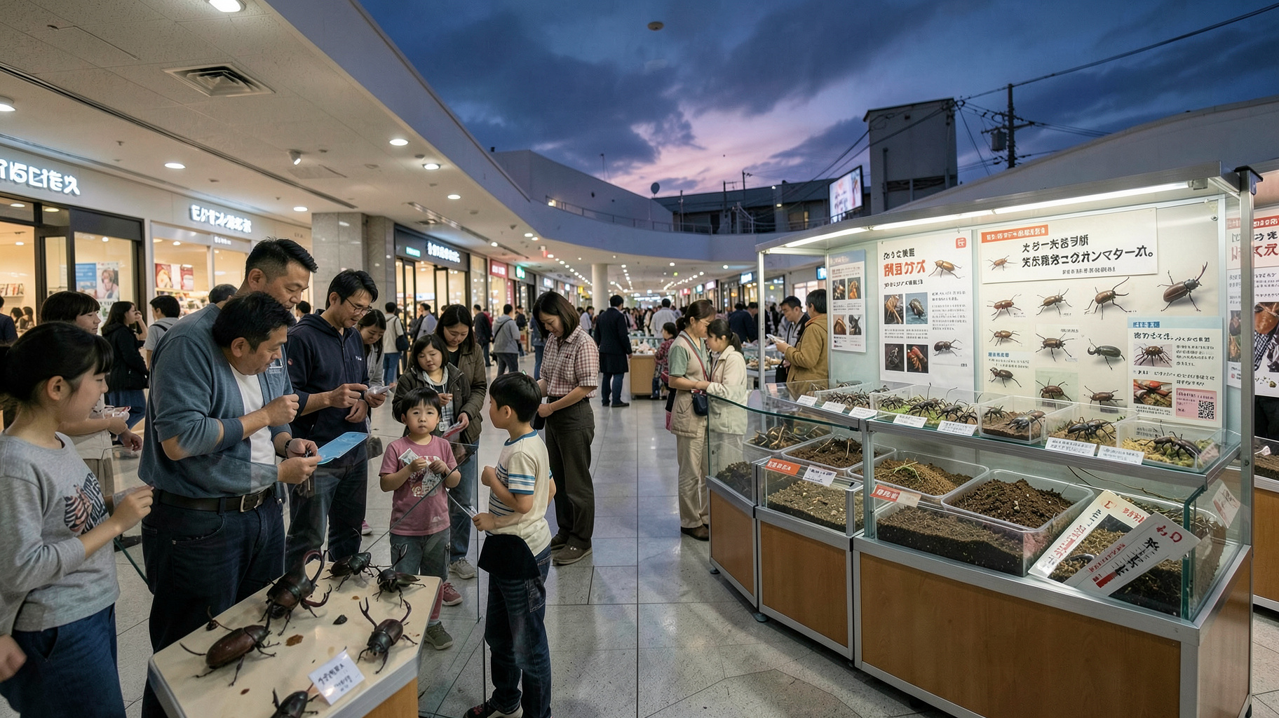 くずはモールの昆虫イベントが拓く、親子市場とブリード産業の新しい接点のイメージ